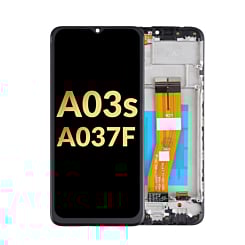 LCD Assembly with Frame for Galaxy A03s (A037F / 2021) (Service Pack)