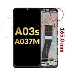 LCD Assembly with Frame (Single Sim TYPE-C) for Galaxy A03s (A037M / 2021) (Premium)