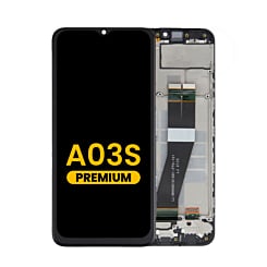 LCD Assembly with Frame (Single Sim TYPE-C) for Galaxy A03s (A037M / 2021) (Premium)
