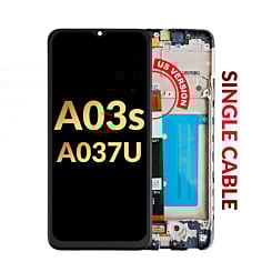 LCD Assembly with Frame (US Version) for Galaxy A03s (A037U / 2021) (Premium)