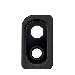 Back Camera Lens with Bracket for Galaxy A10 (A105) (BLACK)