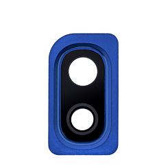 Back Camera Lens with Bracket for Galaxy A10 (A105) (BLUE)