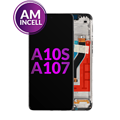 LCD Assembly with Frame for Galaxy A10s (A107 / 2019) (Aftermarket Incell)