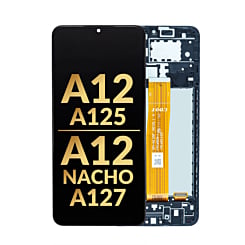 LCD Assembly with Frame for Galaxy A12 (A125 / 2020) / A12 Nacho (A127 / 2021) (Premium)