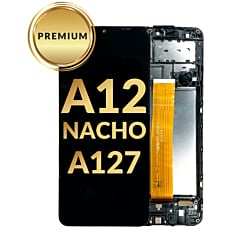 LCD Assembly with Frame (INDIA Version) for Galaxy A12 Nacho (A127 / 2021) (Premium)