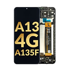 LCD Assembly with Frame for Galaxy A13 4G (A135 / 2022) (Service Pack)