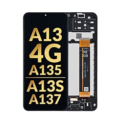 LCD Assembly with Frame for Galaxy A13 4G (A135 / 2022) / A13s (A137 / 2022) (Premium)