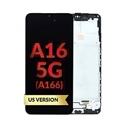 OLED Assembly with Frame for Galaxy A16 5G (A166 / 2024) (US Version) (Aftermarket OLED)
