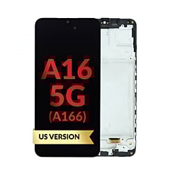 OLED Assembly with Frame for Galaxy A16 5G (A166 / 2024) (US Version) (6.46") (Aftermarket OLED)