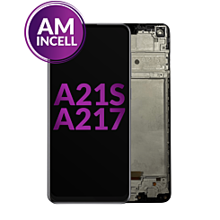 LCD Assembly with Frame for Galaxy A21s (A217 / 2020) (Aftermarket Incell)