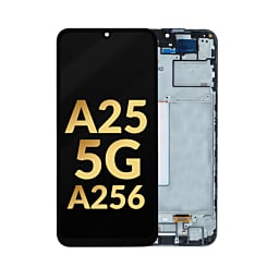 OLED Assembly with Frame for Galaxy A25 5G (A256 / 2023) (Premium)