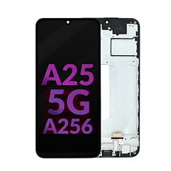 LCD Assembly with Frame for Galaxy A25 5G (A256 / 2023) (Aftermarket Incell)