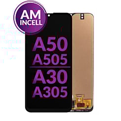 LCD Assembly without Frame for Galaxy A50 (A505 / 2019) / A30 (A305 / 2019) (Without Fingerprint Sensor) (Aftermarket Incell)