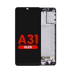 OLED Assembly with Frame for Galaxy A31 (A315 / 2020) (Aftermarket OLED)