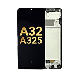 OLED Assembly with Frame for Galaxy A32 4G (A325 / 2021) (Service Pack)
