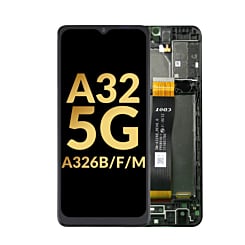 LCD Assembly with Frame for Galaxy A32 5G (A326 B / F / M / 2021) (International Dual Sim) (Service Pack)