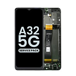 LCD Assembly with Frame for Galaxy A32 5G (A326 B / F / M / 2021) (International Dual Sim) (Service Pack)