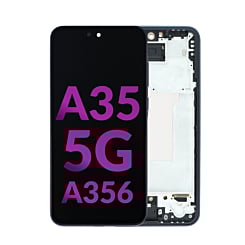 LCD Assembly with Frame for Galaxy A35 5G (A356 / 2024) (NAVY) (Aftermarket Incell)