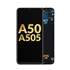 OLED Assembly with Frame for Galaxy A50 (A505 / 2019) (Service Pack)
