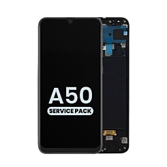 OLED Assembly with Frame for Galaxy A50 (A505 / 2019) (Service Pack)