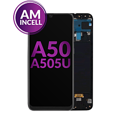 LCD Assembly with Frame for Galaxy A50 (A505U / 2019) (Without Fingerprint Sensor) (Aftermarket Incell)