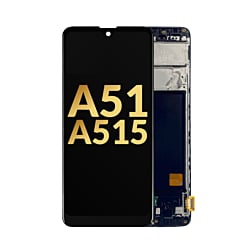 OLED Assembly with Frame for Galaxy A51 4G (A515 / 2019) (Service Pack)