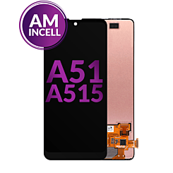 LCD Assembly without Frame for Galaxy A51 4G (A515 / 2019) (Without Fingerprint Scanner) (Aftermarket Incell)