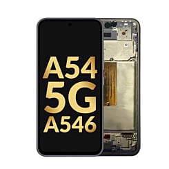 OLED Assembly with Frame for Galaxy A54 5G (A546 / 2023) (AWESOME GRAPHITE) (Service Pack)