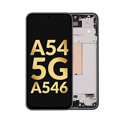 OLED Assembly with Frame for Galaxy A54 5G (A546 / 2023) (AWESOME GRAPHITE) (Premium)