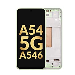 OLED Assembly with Frame for Galaxy A54 5G (A546 / 2023) (AWESOME LIME) (Premium)