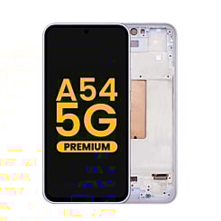 OLED Assembly with Frame for Galaxy A54 5G (A546 / 2023) (AWESOME VIOLET) (Premium)