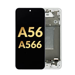 OLED Assembly with Frame for Galaxy A56 (A566 2025) (OLIVE) (Premium)