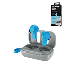 Skullcandy Dime True Wireless -Light Grey/Blue (Only Ground Shipping)