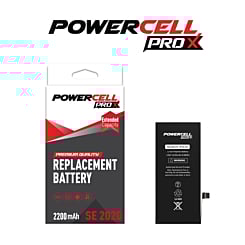 Shop the POWERCELL PRO extended capacity replacement battery for iPhone SE 2020 with 2200 mAh.