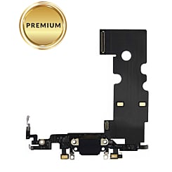 Order the premium black charging port flex cable for iPhone SE 2022.

