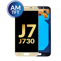 LCD Assembly for Galaxy J7 Pro (J730 / 2017) (GOLD) (Aftermarket)