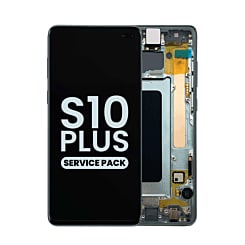 OLED Assembly with Frame for Galaxy S10 Plus G975 (PRISM GREEN) (Service Pack)