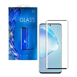 Tempered Glass Support Fingerprint Sensor for Galaxy S20 Plus (Case Friendly / 3D Curve / 1 Piece)
