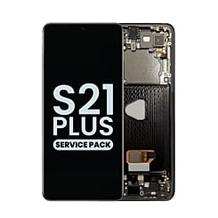 OLED Assembly with Frame for Galaxy S21 Plus G996 (PHANTOM BLACK) (Service Pack)