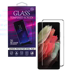 Clear Tempered Glass for Galaxy S21 Ultra (Case Friendly / 1 Piece)