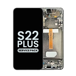 OLED Assembly with Frame for Galaxy S22 Plus S906 (GRAPHTE) (Service Pack)