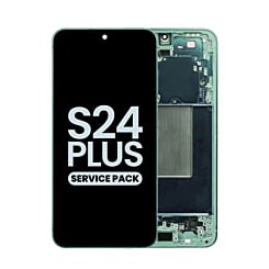 OLED Assembly with Frame for Galaxy S24 Plus S926 (JADE GREEN) (Service Pack)