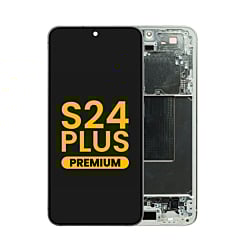 OLED Assembly with Frame for Galaxy S24 Plus (S926) (AMBER YELLOW) (Premium)