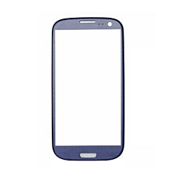 Front Glass for Galaxy S3 (BLUE)