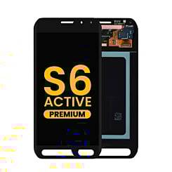 OLED Assembly without Frame for Galaxy S6 Active (G890) (BLACK) (Premium)
