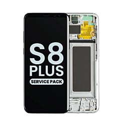 OLED Assembly with Frame for Galaxy S8 Plus G955 (ARCTIC SILVER) (Service Pack)