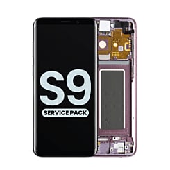 OLED Assembly with Frame for Galaxy S9 G960 (LILAC PURPLE) (Service Pack)