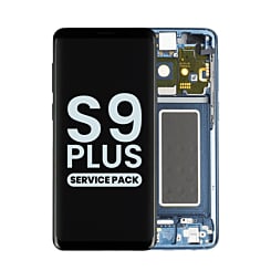 OLED Assembly with Frame for Galaxy S9 Plus G965  (CORAL BLUE) (Service Pack)