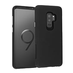 Galaxy S9 Plus Shock Absorption Protective Dual Layer Case- BLACK (Only Ground Shipping)