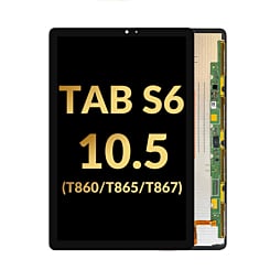OLED Assembly without Frame for Galaxy Tab S6 10.5 (T860 / T865 / T867) (BLACK) (Premium)